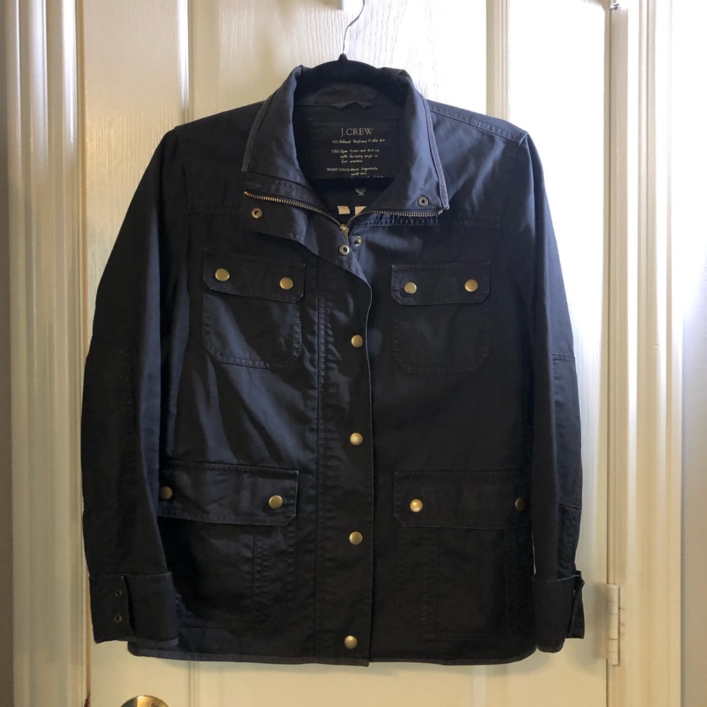 J. Crew relaxed boyfriend Field Jacket